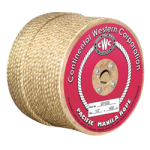 3-Strand Manila Rope 1/4 in. x 600 ft.-CWC 201003 3-Strand Manila Rope 1/4 in. x 600 ft.-CWC 201003