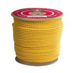 3-Strand Polypropylene Rope 1/4 in. x 1200 ft. Yellow-CWC 300040