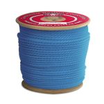 3-Strand Polypropylene Rope 1/4 in. x 600 ft. Blue-CWC 301200 3-Strand Polypropylene Rope 1/4 in. x 600 ft. Blue-CWC 301200