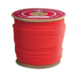 3-Strand Polypropylene Rope 3/4 in. x 600 ft. Red-CWC 301307