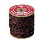 California Truck Rope 3/8 in. x 600 ft. Black W/Orange Tracer-CWC 305005