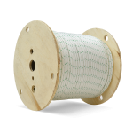 Double Braid Polyester Rope 3/8 in. x 600 ft. White-CWC 347040 Double Braid Polyester Rope 3/8 in. x 600 ft. White-CWC 347040