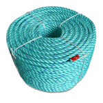 BLUE STEEL™ Rope 1/4 in. x 1200 ft. Teal W/Dark Blue Tracer-CWC 402020