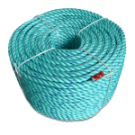 BLUE STEEL™ Rope 2-1/4 in. x 300 ft. Teal W/Dark Blue Tracer-CWC 402160