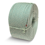 SILVER PACIFIC™ Floating Crab Rope 3/8 in. x 1200 ft. Silver W/Orange & Blue Tracers-CWC 415010