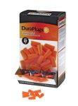 DURAPLUG™ Orange Uncorded Earplugs - NNR 32dB -200 pair, individually packed per box