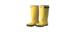 Yellow 17" Rubber Slush Boot