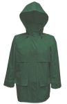Open Road® 150D Green Jacket w/Hood Rain Wear
