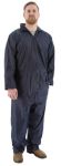 2PC Blue Hooded Waterproof Rain Suit