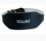 Valeo Leather 6" Lifting Belt, Black
