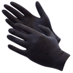 Black Lightning - 5 Mil Black Nitrile - Powder-Free Gloves L-CWC 510722