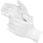 Bleached Cotton/Poly String Knit Gloves M-CWC 510449