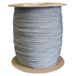 Braided Polyester Fishing Rope .125 in. x 500 yds Gray-CWC 503105