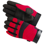 CWC Synthetic Leather w/Neoprene Knuckle Gloves L-CWC 510132