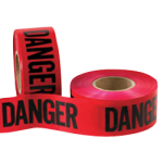 Caution Tape 1.5 mil 3" x 1000' Danger Tape-CWC 059312
