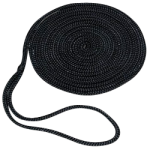 Double Braid Dock Line 5/8 in. x 30 ft. Black-CWC 350646