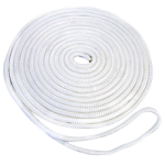 Double Braid Dock Line 5/8 in. x 35 ft. White-CWC 350651
