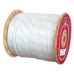 Double Braid Nylon Rope 1/2 in. x 600 ft. White-CWC 345050