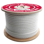 Double Braid Nylon Rope 7/16 in. x 600 ft. White-CWC 345108