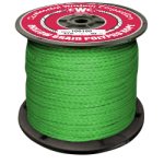 Hollow Braid Polypropylene Rope 1/2 in. x 600 ft. Green-CWC 100299