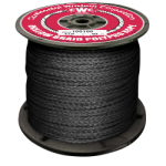 Hollow Braid Polypropylene Rope 1/4 in. x 1000 ft. Black-CWC 100306