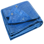 Regular-Duty Tarp 20' x 20' Blue-CWC 070638