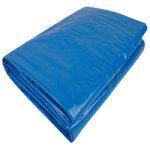 Regular-Duty Tarp 50' x 100' Blue-CWC 070657