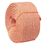 SuperTEC&reg; Neutral Buoyancy Crab Rope 1/2 in. x 1200 ft. Orange & White-CWC 415267