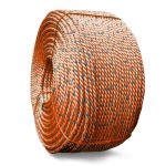 SuperTEC&reg; Floating Crab Rope 3/8 in. x 1200 ft. Orange W/Blue Tracer-CWC 415304