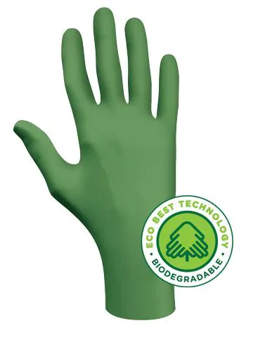 SHOWA 6110PF Biodegradable Nitrile Gloves, S | CWC